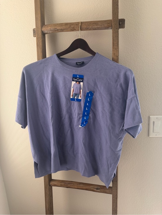 Splendid Tops - NWT Splendid women’s Lavender Crewneck T-Shirt - Large
